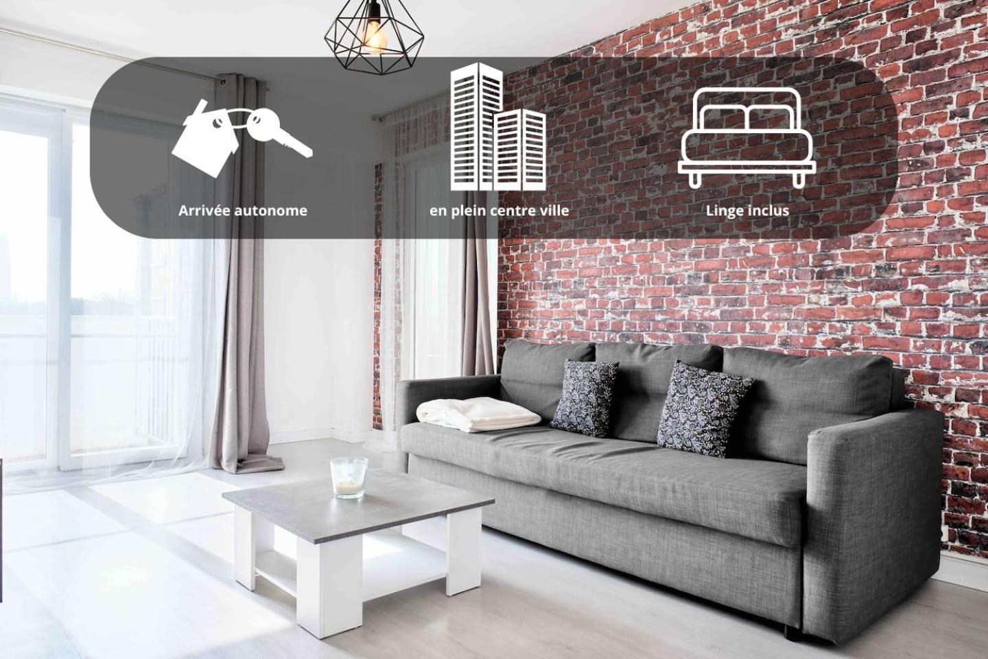 Apartamento Perle De La Somme - Parking - Gare D Amiens Exterior foto